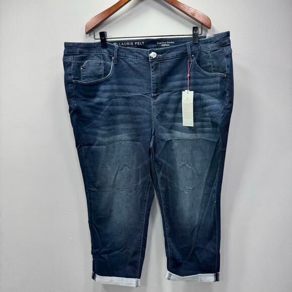 Laurie Felt Plus Jeans sz 28W Girlfriend Fit Reprive Denim NEW #H915 - Picture 5 of 9
